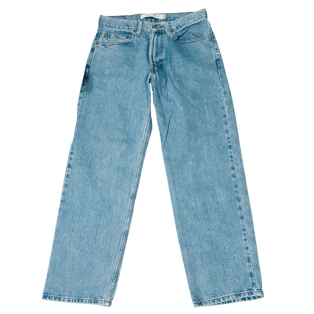 Levi's Light Blue Straight Leg Jeans